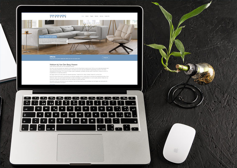 Website laten maken: Van den Berg Vloeren Website laten maken: Van den Berg Vloeren