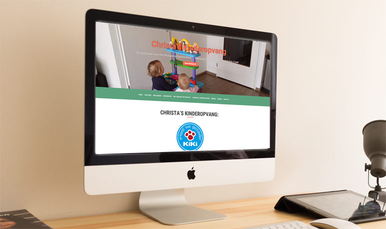 Nieuwe website laten maken: Christas kinderopvang christaskinderopvang